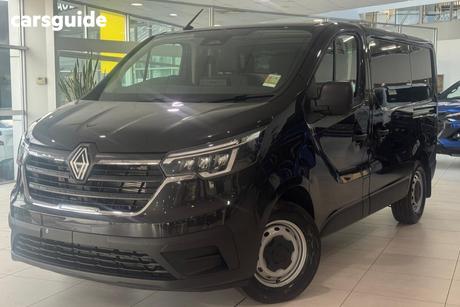 Black 2026 Renault Trafic Van L1 Swb Pro