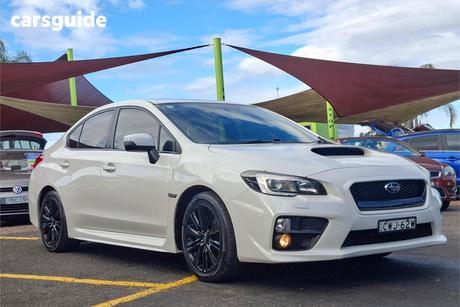 White 2014 Subaru WRX Sedan Premium (Awd)