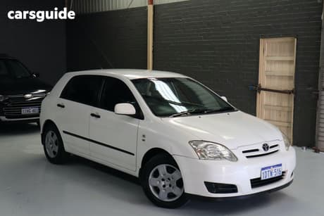 White 2006 Toyota Corolla Hatch ASCENT