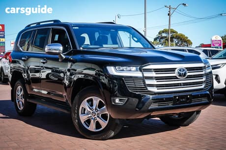 Black 2025 Toyota Landcruiser Wagon Lc300 Sahara (4X4)
