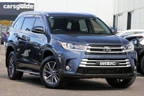 Blue 2019 Toyota Kluger Wagon Gxl (4X2)