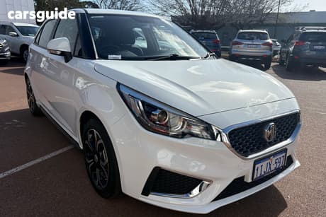 White 2024 MG MG3 Hatchback Excite (With Navigation)