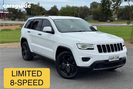 White 2015 Jeep Grand Cherokee Wagon Limited (4X4)