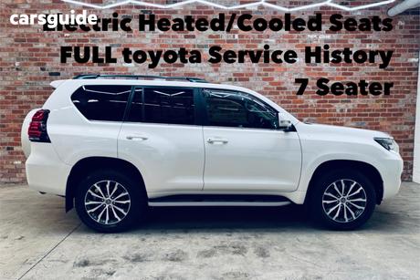 White 2023 Toyota Landcruiser Prado Wagon Kakadu