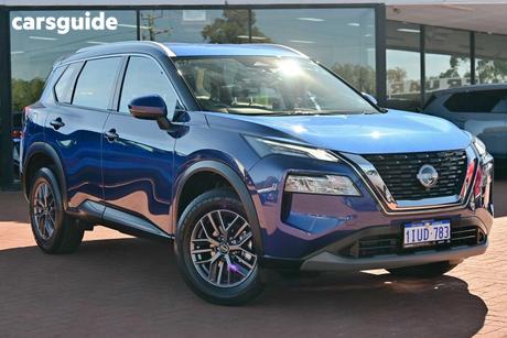 Blue 2025 Nissan X-Trail Wagon St (2Wd)