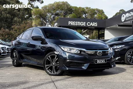 Blue 2016 Honda Civic Sedan Vti