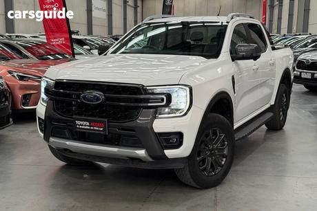White 2025 Ford Ranger Double Cab Pick Up Wildtrak 3.0 (4X4)