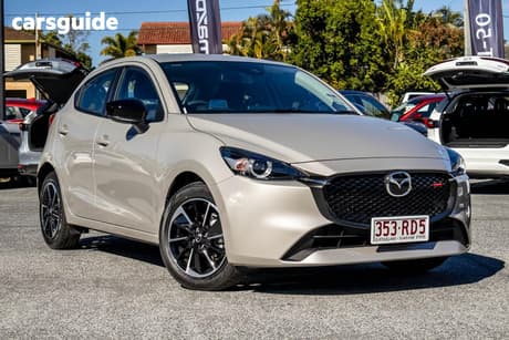 Beige 2026 Mazda Mazda2 Hatchback G15 Evolve