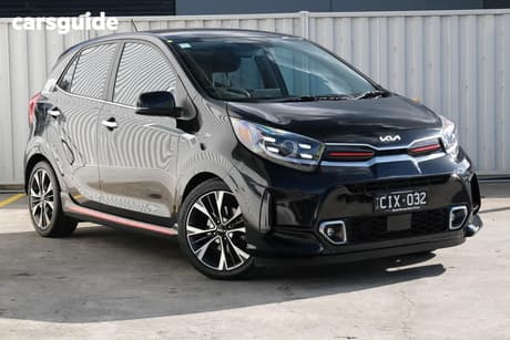 Black 2023 Kia Picanto Hatchback Gt-Line (Pe)