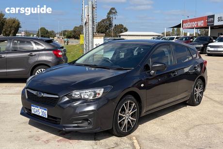 Grey 2017 Subaru Impreza Hatchback 2.0I (Awd)