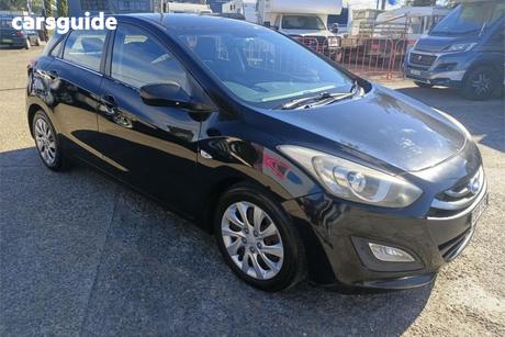 Black 2013 Hyundai I30 Hatchback Active