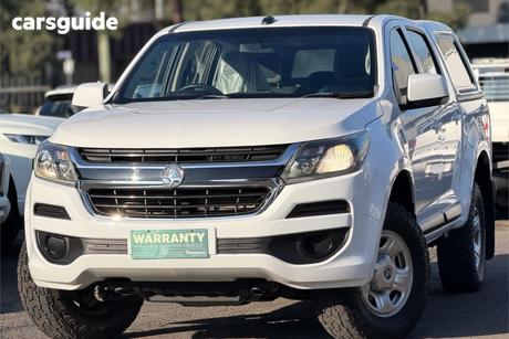 White 2016 Holden Colorado Crew Cab Pickup Ls (4X4)