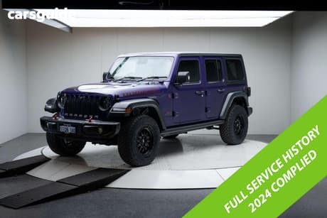 Purple 2023 Jeep Wrangler Unlimited Hardtop Rubicon (4X4)