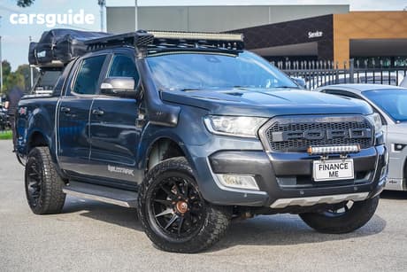Grey 2016 Ford Ranger Dual Cab Pick-up Wildtrak 3.2 (4X4)
