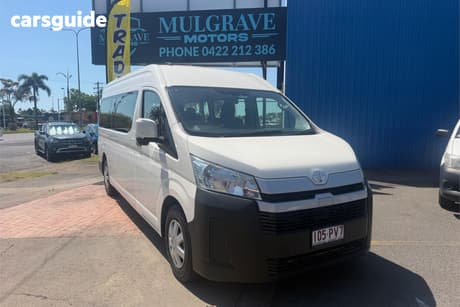 White 2019 Toyota HiAce Bus Commuter (12 Seats)