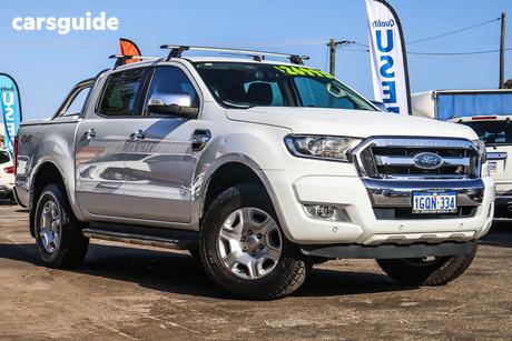 White 2018 Ford Ranger Dual Cab Utility Xlt 3.2 (4X4)