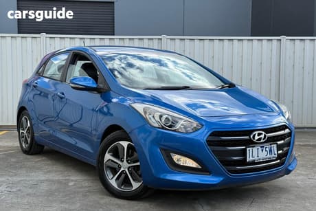 Blue 2015 Hyundai I30 Hatchback Active X