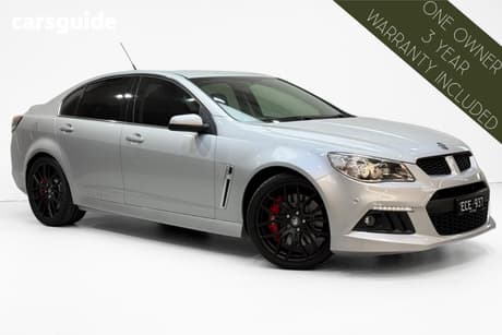 Silver 2013 HSV Clubsport Sedan GEN-F R