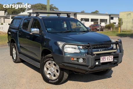 Blue 2015 Holden Colorado Crew Cab Pickup Ltz (4X4)