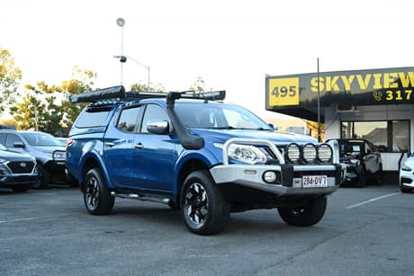 Blue 2016 Mitsubishi Triton Dual Cab Utility Exceed (4X4)
