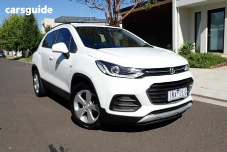 White 2018 Holden Trax Wagon Ls