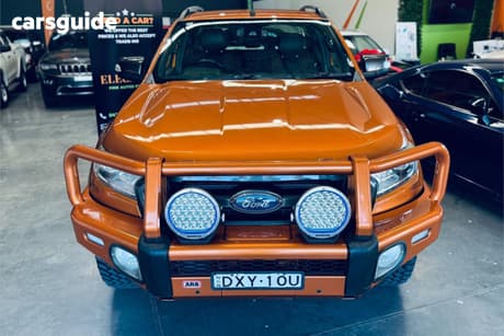 Orange 2017 Ford Ranger Dual Cab Pick-up Wildtrak 3.2 (4X4)