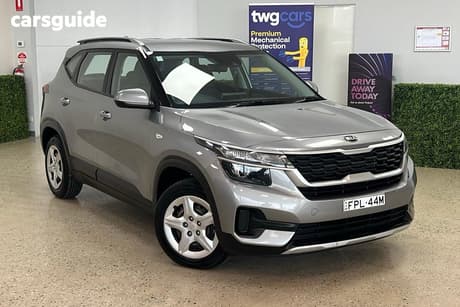 Grey 2020 Kia Seltos Wagon S (Fwd)