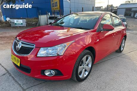Red 2014 Holden Cruze Hatchback Equipe