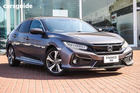 Grey 2020 Honda Civic Hatchback Vti-Lx