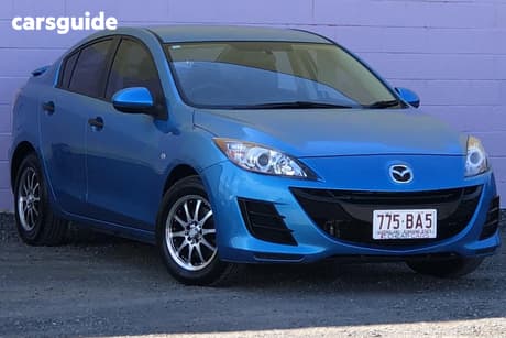 Blue 2011 Mazda 3 Hatchback Neo