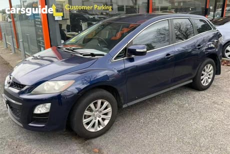 Blue 2010 Mazda CX-7 Wagon Classic (Fwd)