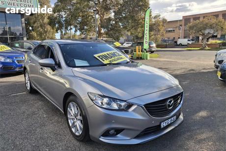 Silver 2013 Mazda 6 Wagon Touring