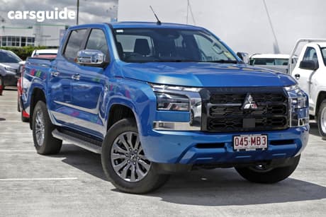 Blue 2024 Mitsubishi Triton Double Cab Pick Up Gls (4X4)