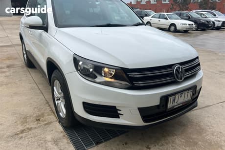 White 2015 Volkswagen Tiguan Wagon 118 Tsi (4X2)
