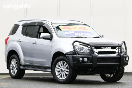 Silver 2018 Isuzu MU-X Wagon Ls-T (4X4)
