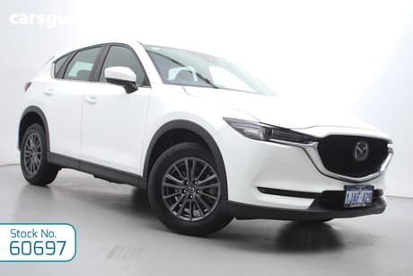 White 2021 Mazda CX-5 Wagon Touring (Awd)