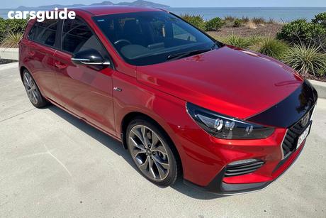 Orange 2021 Hyundai I30 Hatchback N Line