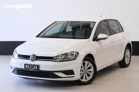 White 2018 Volkswagen Golf Hatchback 110 Tsi Trendline