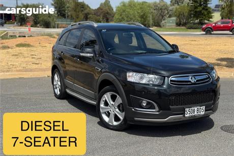 Black 2014 Holden Captiva Wagon 7 Ltz (4X4)