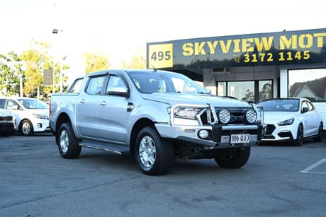 Silver 2017 Ford Ranger Dual Cab Utility Xlt 3.2 (4X4)
