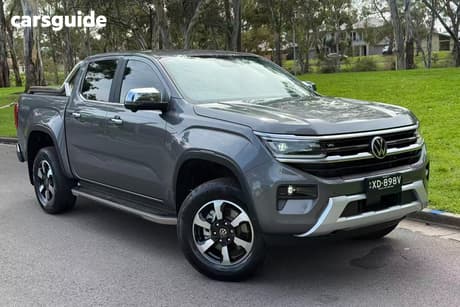Grey 2024 Volkswagen Amarok Dual Cab Utility Style Tdi600 4Motion