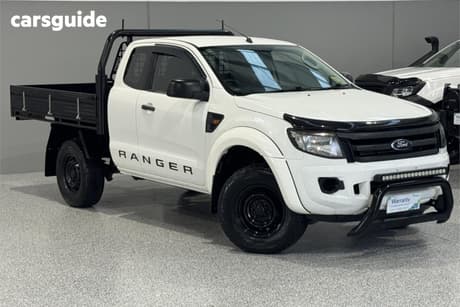 White 2015 Ford Ranger Super Cab Chassis Xl 2.2 Hi-Rider (4X2)