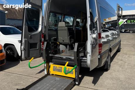 Silver 2012 Mercedes-Benz Sprinter Van 313Cdi Lwb Hi Roof