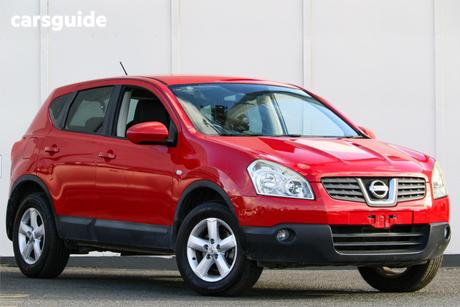 Red 2009 Nissan Dualis Wagon Ti (4X2)
