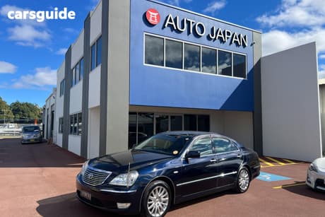 Blue 2006 Toyota Crown Sedan MAJESTA V8