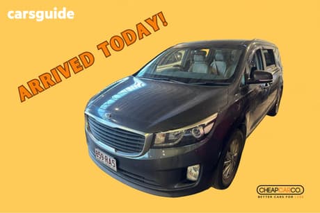 Grey 2016 Kia Carnival Wagon Si