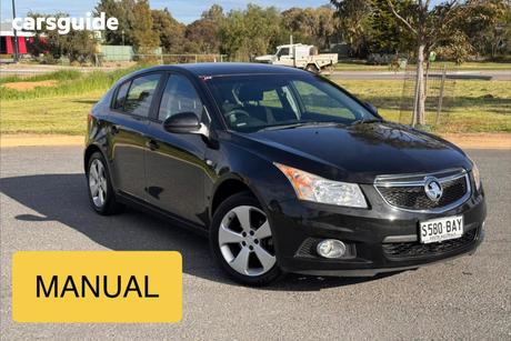Black 2014 Holden Cruze Hatchback Equipe