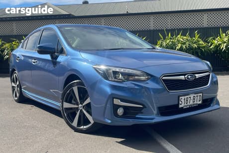 Blue 2017 Subaru Impreza Sedan 2.0S (Awd)