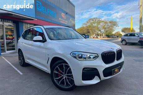 White 2021 BMW X3 Wagon Xdrive30I M Sport