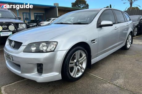 Silver 2009 Holden Commodore Sportswagon Sv6